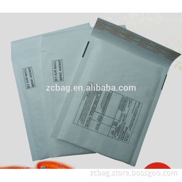 white kraft Bubble envelope mailer padded air cushioned courier printing customer clearance